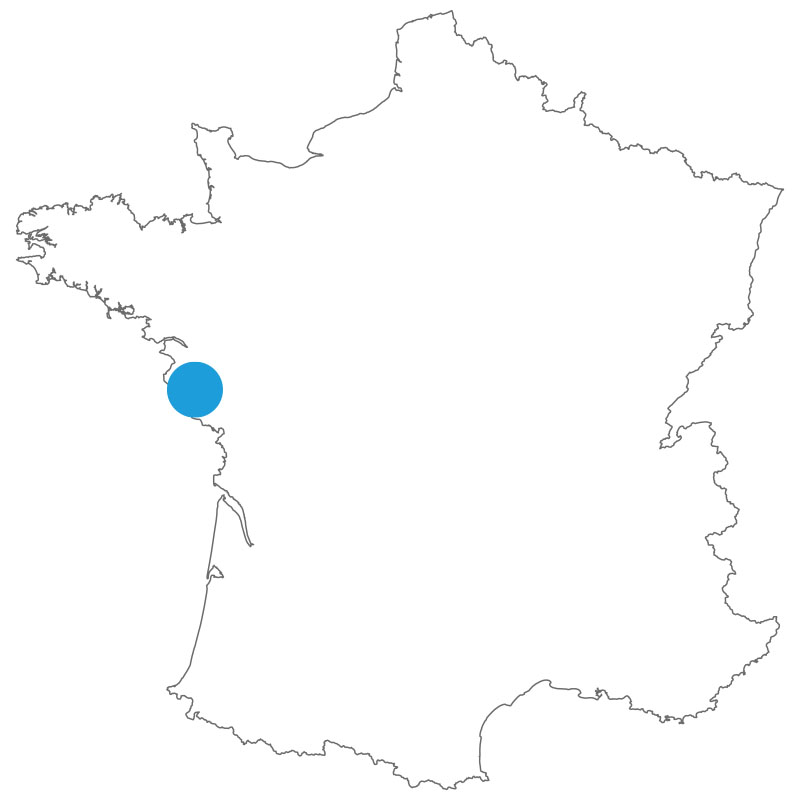 Carte de situation aizenay
