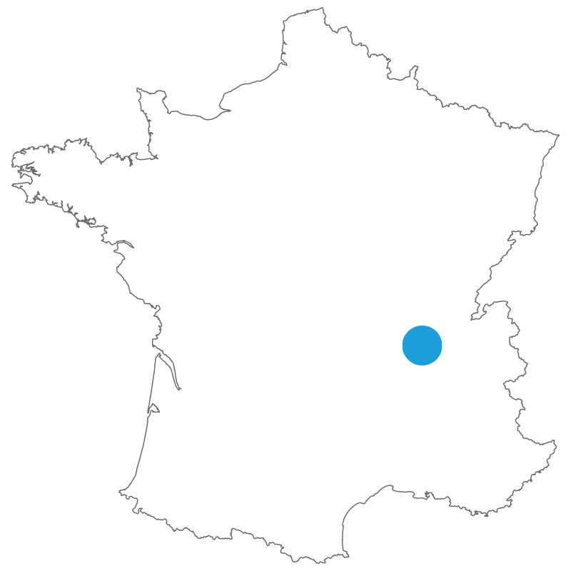 Carte de situation lyon
