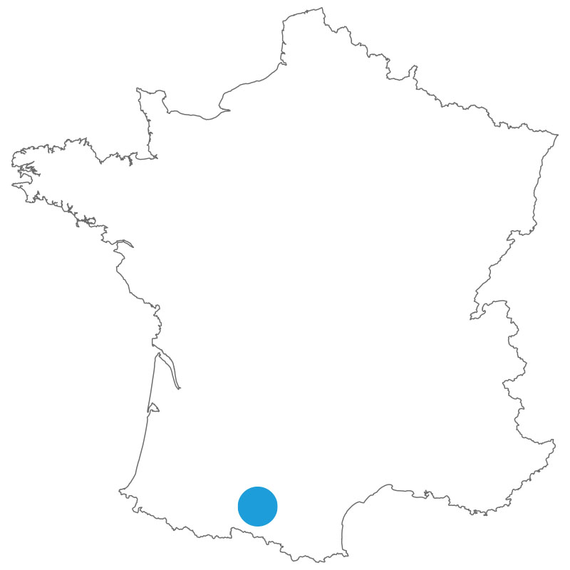 Carte de situation montesquieu