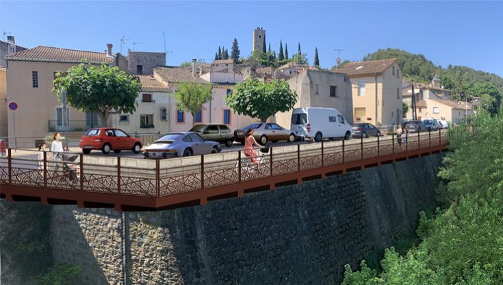 PASSERELLE - CESSENON-SUR-ORB (34)