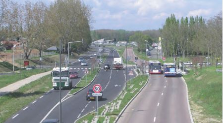 TRANSPORT EN COMMUN EN SITE PROPRE (TCSP) BUS DE LA RD813- RAMONVILLE-SAINT-AGNE (31)